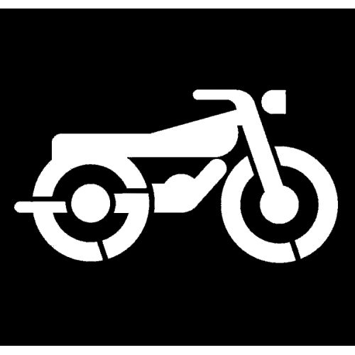 şablon motocicleta