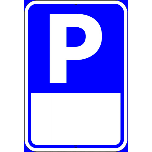 Placuta pentru parcari private
