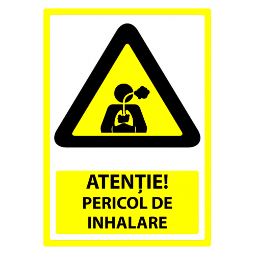 Semn pentru pericol de inhalare