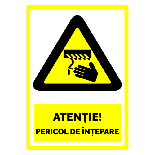 Semn pentru pericol de intepare