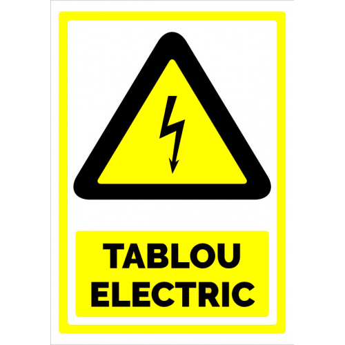 Semn pentru tablou electric