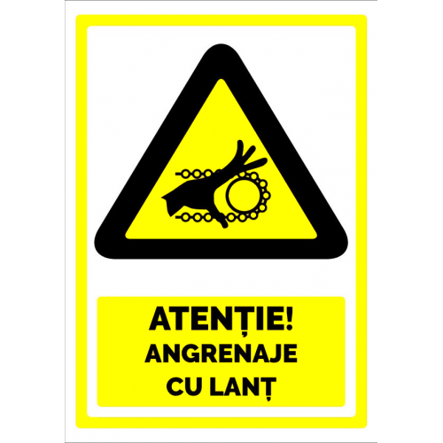 Semn pentru angrenaje cu lant Semn pentru angrenaje cu lant