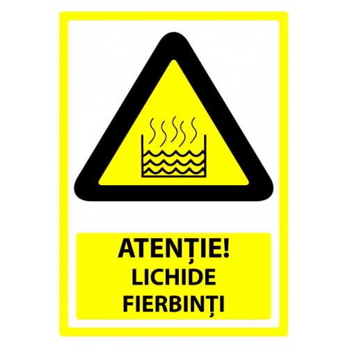Indicator atentie lichide fierbinti