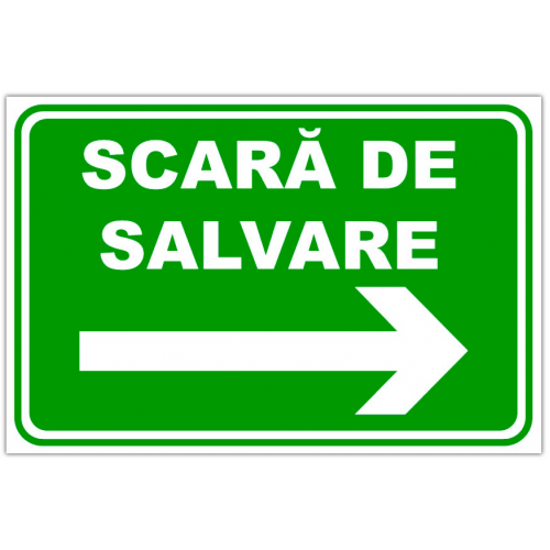 indicator pentru scara de salvare
