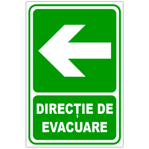 Indicator de securitate iesire in stanga