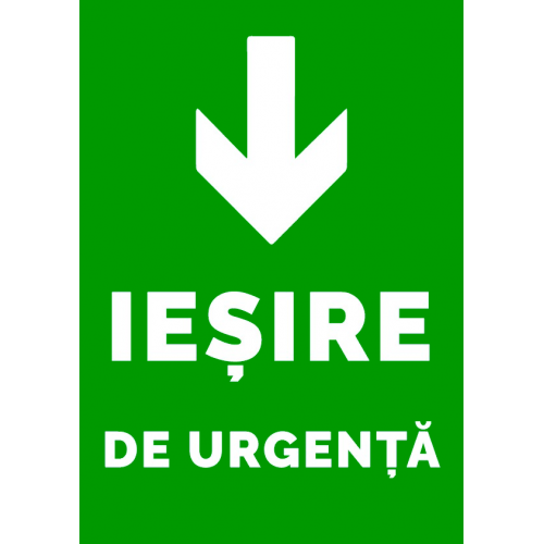 Indicator de securitate iesire pentru urgenta