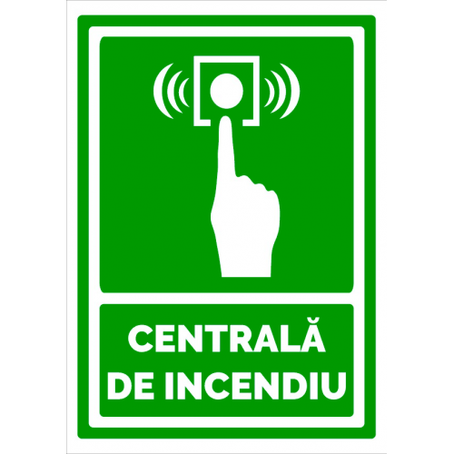 Indicator de securitate centrala de incendiu