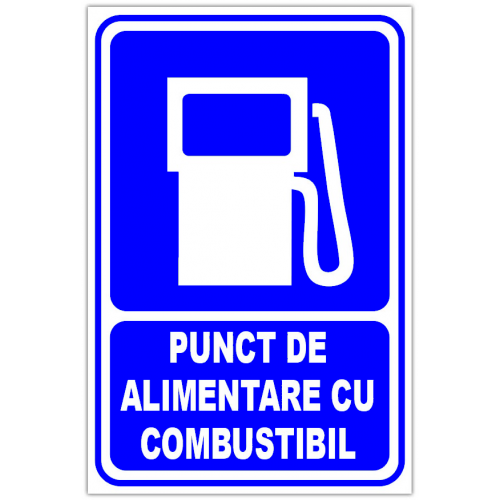 Indicator pentru punct de alimentare cu combustibil