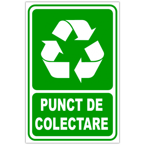 indicator pentru punct de colectare