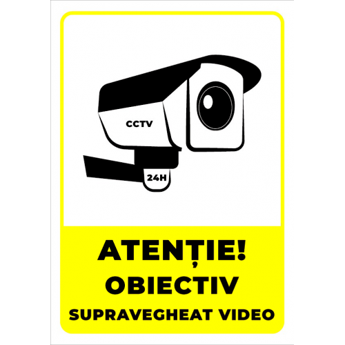 Indicator atentie obiectiv supravegheat video