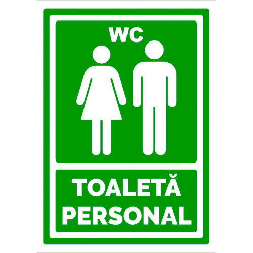 Indicator verde toaleta personal