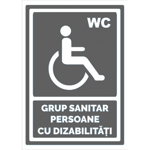 Indicator gri grup sanitar persoane cu dizabilitati