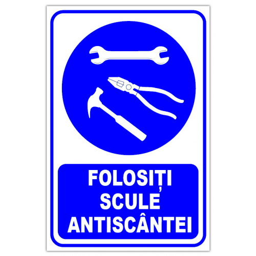 Indicator Folositi scule antiscantei