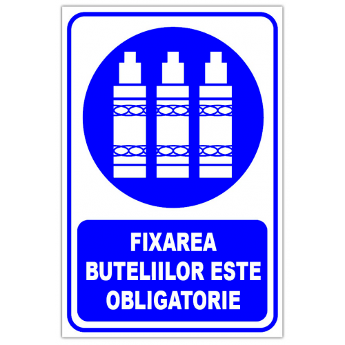 Indicator fixarea buteliilor este obligatorie