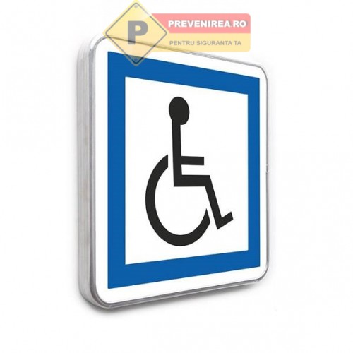 Indicator de exterior persoana cu handicap ,