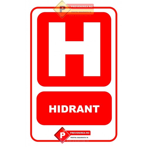Indicatoare pentru hidranti,