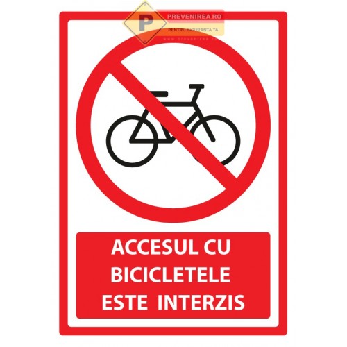 Indicatoare pentru biciclete 