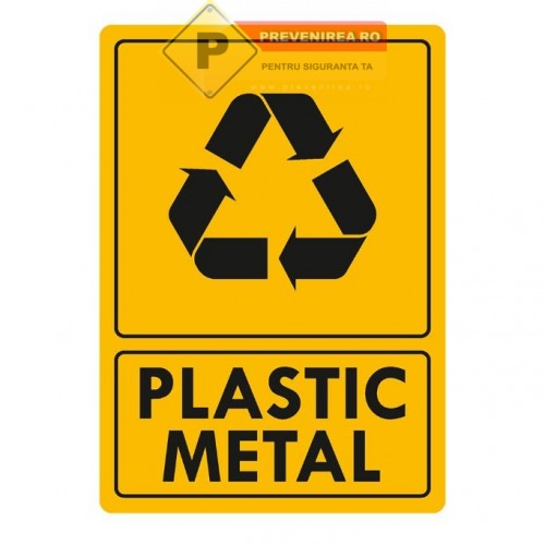 Semn pentru plastic si metal ,