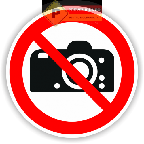 Etichete pentru interzicerea fotografiatul