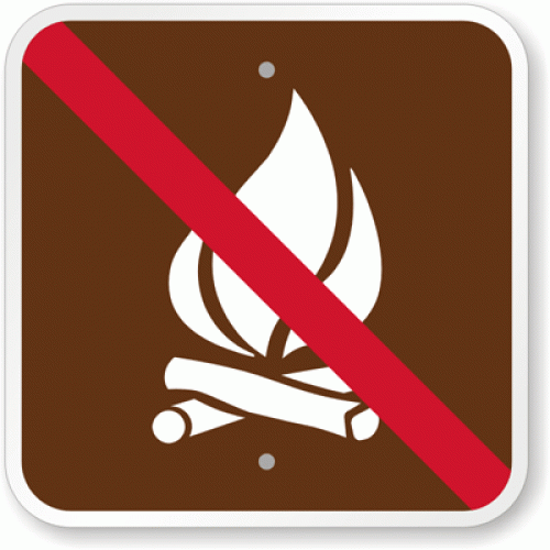 Semne pentru focul interzis