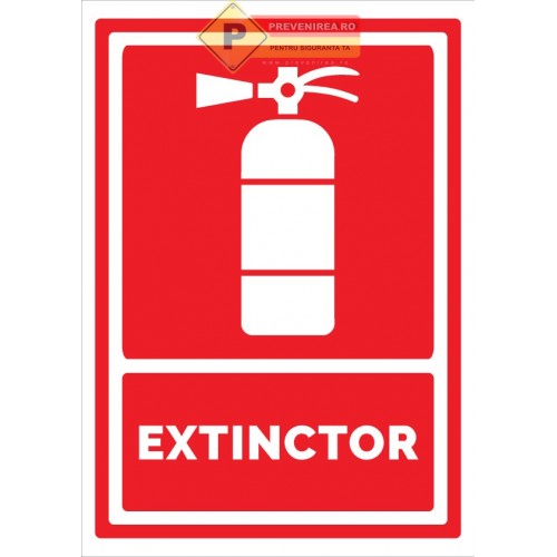 Indicator pentru extinctor