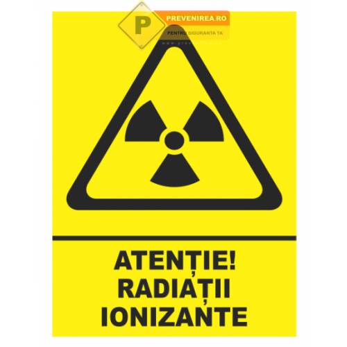 Indicator pentru radiatii ionizante