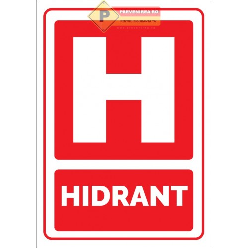 Indicator pentru hidranti,