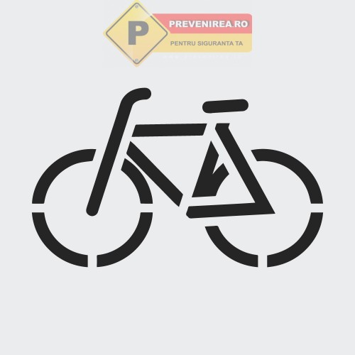 Sablon pentru piste pentru bicicleta